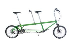 Clip art of Folding Tandem Bike