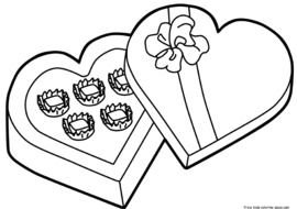 Valentines Day Coloring Pages Printables N8