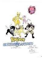 Code Lyoko And Pokemon drawing