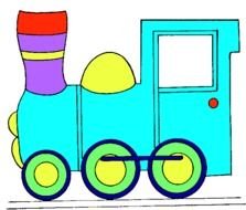 Cartoon Train Clip Art N19