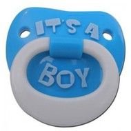 Baby Boy Pacifier Clip Art