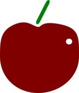 Red Apple Clip Art N30