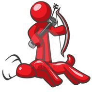 Bow Hunting Deer Clip Art