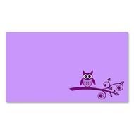 Purple Cartoon Owl N2