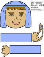 David And Goliath Craft drawing
