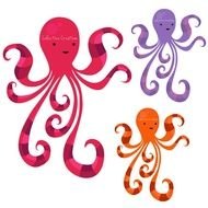Baby Octopus Clip Art N3
