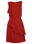 Red Ruffle Dress drawing