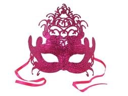 Ä°llustration of Pink Masquerade mask for women