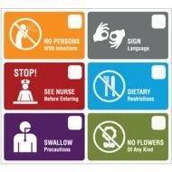 Printable Contact Precautions Sign