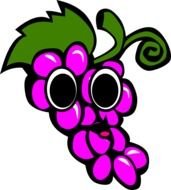 Grapes Clip Art N26