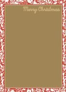 christmas border for print