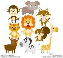 Wild Animal Clip Art N17