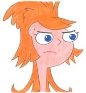 Bad Hair Day, unhappy woman head, Clip Art