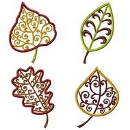 Maple Leaf Outline Clip Art N3