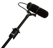 Black Microphone On The Black Stick