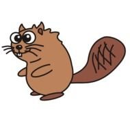 Beaver Clip Art N20