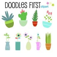 Potted Plant Clip Art N14