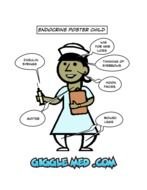 Funny Nurse drawing