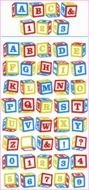 ABC Baby Block Letters drawing
