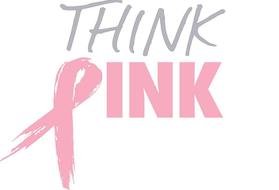 Clip Art of think pink sign