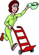 Moving Clip Art N19