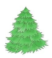 Christmas Tree Clip Art N214