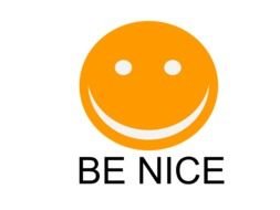 Ä°llustration of Be Nice