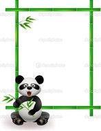 Panda With Bamboo N2