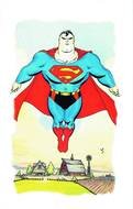 drawn superman