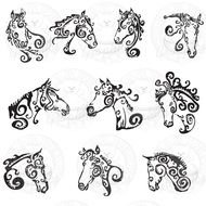 Decorative Horse Clip Art