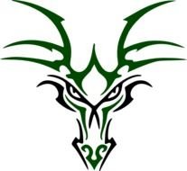 Dragon Head Clip Art N14