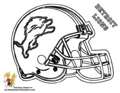 NFL Helmet Coloring Pages N2