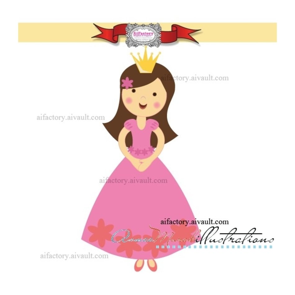 Princess Clip Art N29