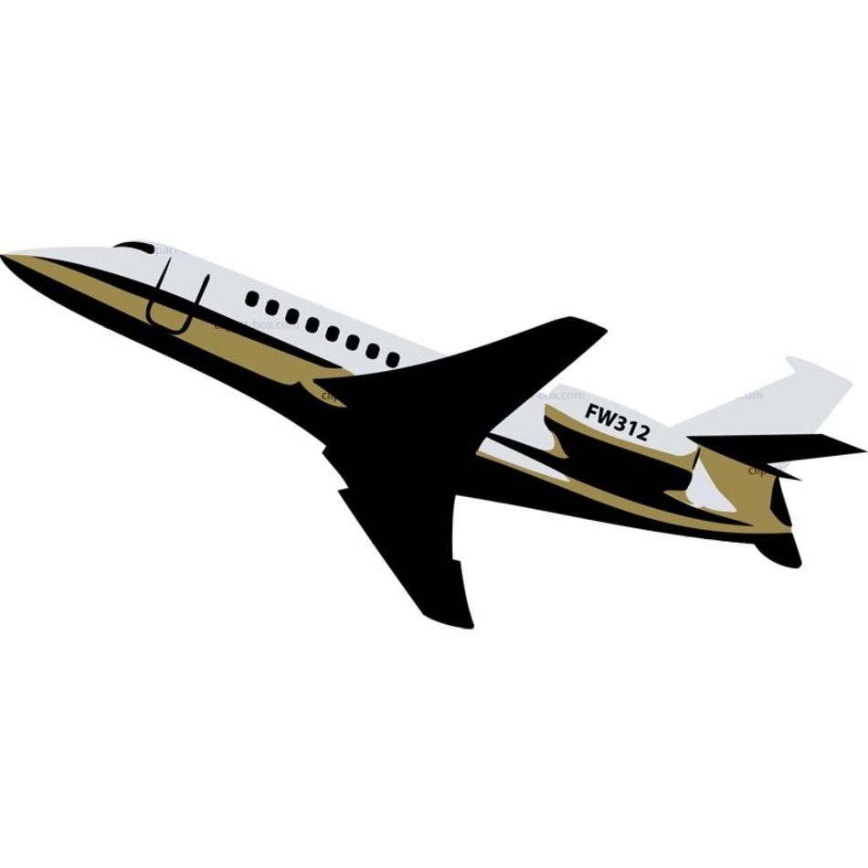 airplane as a picture for clipart