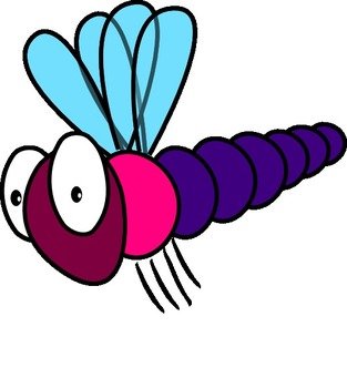 Cartoon Dragonfly Clip Art Free