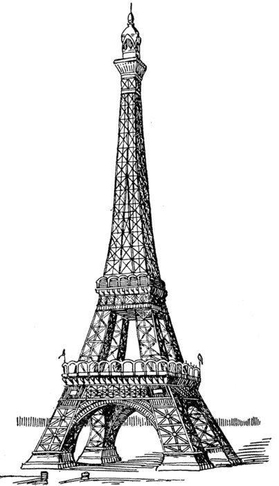 Eiffel Tower Clip Art N27