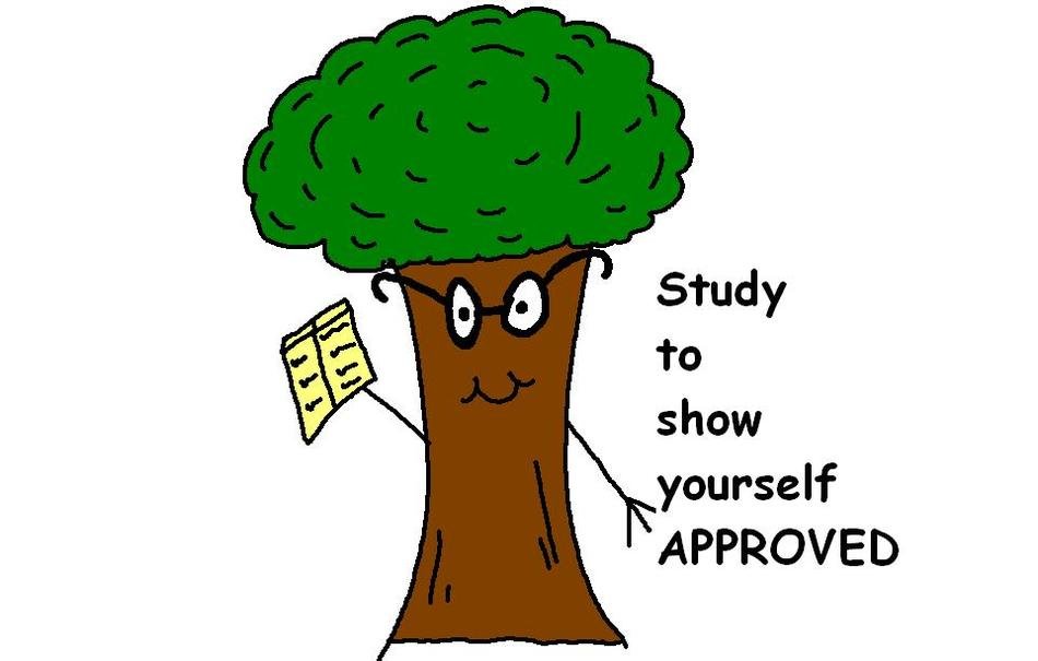 study to show yourself approved drawing