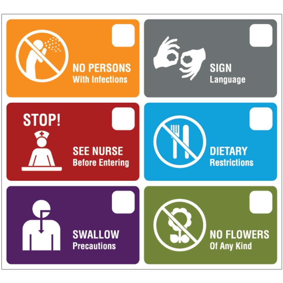 Printable Contact Precautions Sign