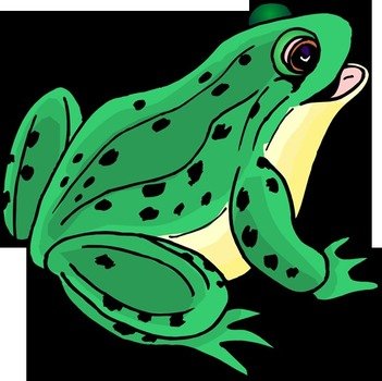Frog Clip Art N102