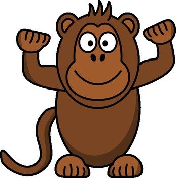 Monkey Clip Art N81