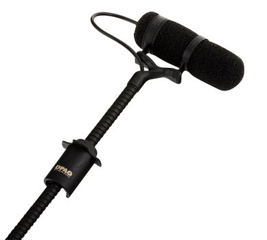 Black Microphone On The Black Stick
