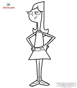 Phineas And Ferb Coloring Pages