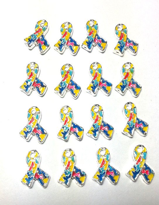 Floating Charms Ribbons drawing