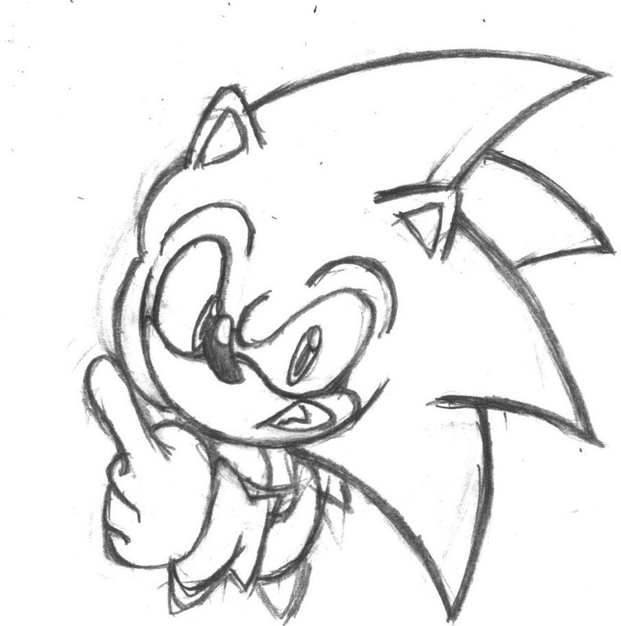 Free Sonic Clip Art drawing free image download