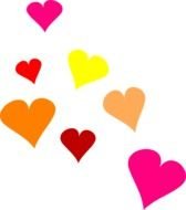 Vector Hearts Clip Art N3