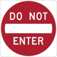 Do Not Enter Sign N12