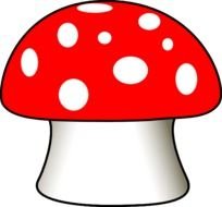 Cartoon Mushroom Clip Art N22