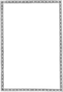 Simple classic rectangular page Border, Clip Art