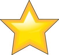 Star Shapes Clip Art N12