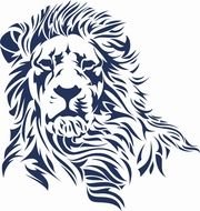 noble lion as a picture for clipart